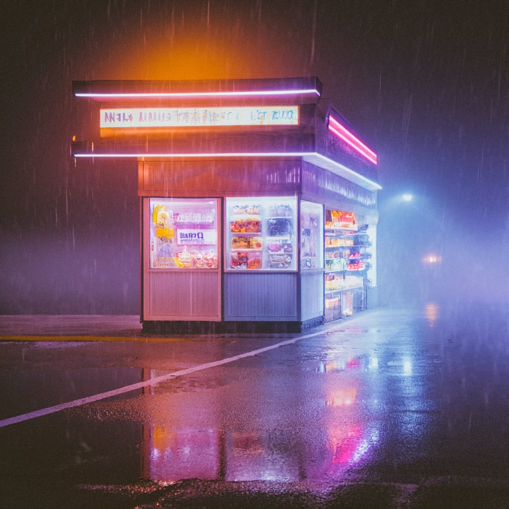 Midnight Bodega Vibes - AI music cover