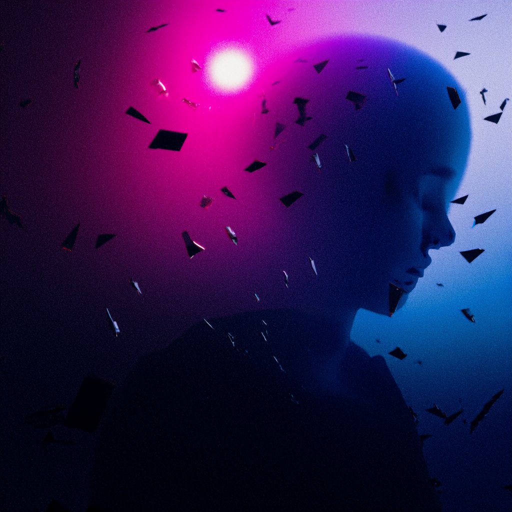 Fear Flickers In Static Dark - AI music cover