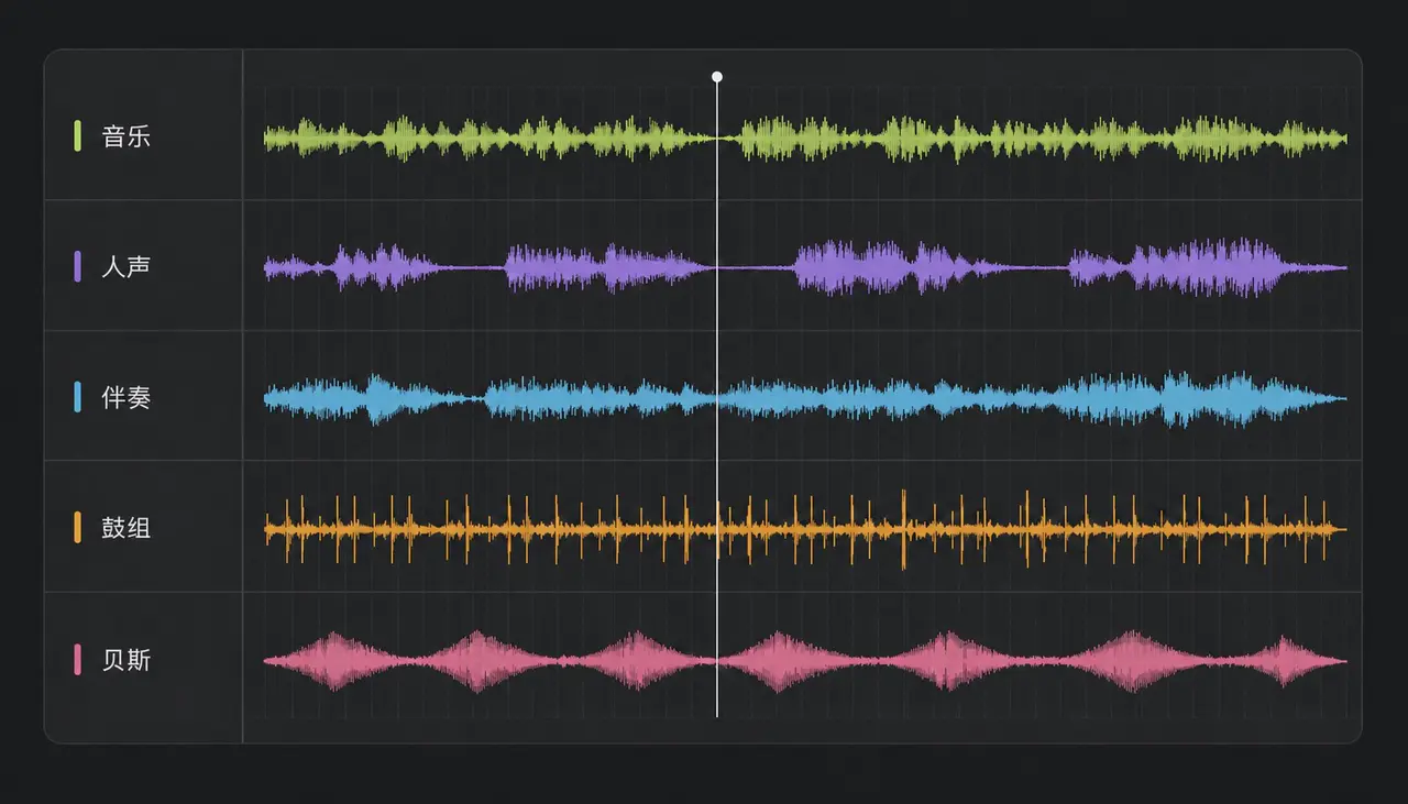 Separación de voz e instrumental en YinsoAI